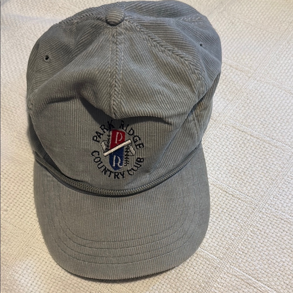 Park Ridge Country Club (IL) Corduroy Baseball Cap